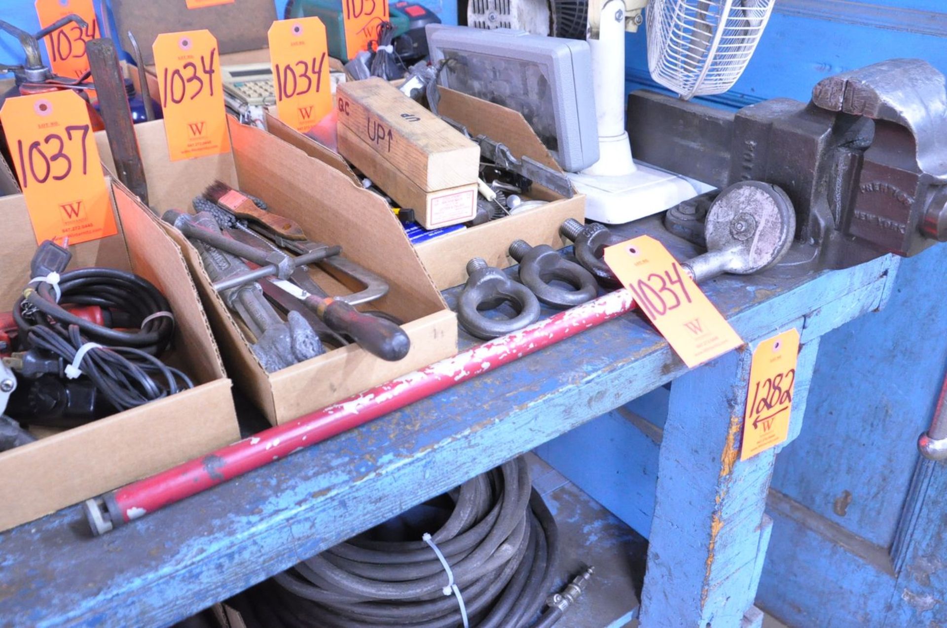 Lot - Various Hand Tools in (5) Boxes with (2) Desk Fans and (1) Magnet (Removal Cost : N/C) - Image 2 of 8