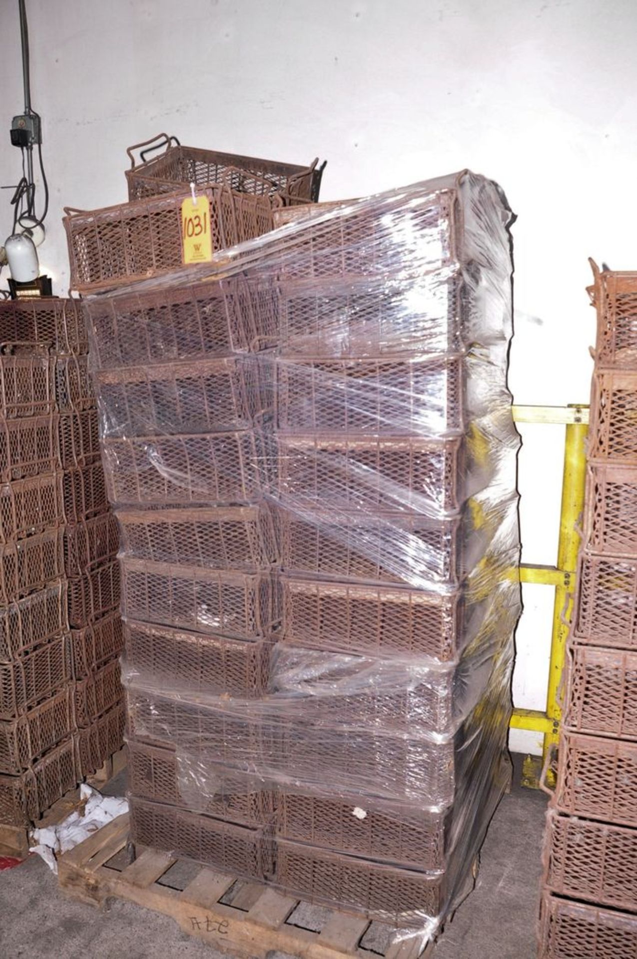 Lot - Steel Wire Baskets on (1) Pallet (Removal Cost : N/C)