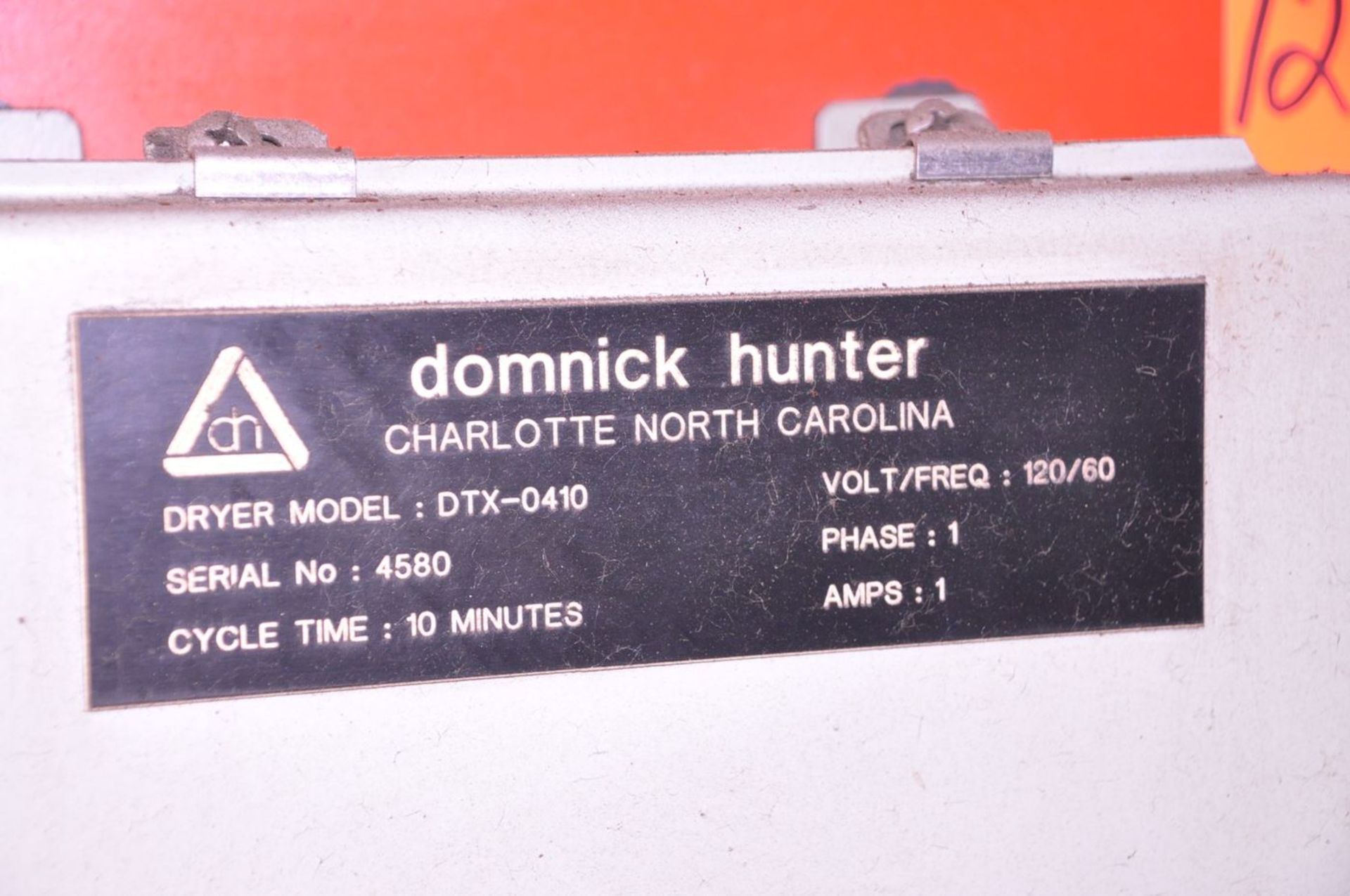 Dominick Hunter Model DTX0410 Air Dryer, S/N: 4580; 410 SCFM (Asset #: 324) (Removal Cost : $300) - Image 3 of 3