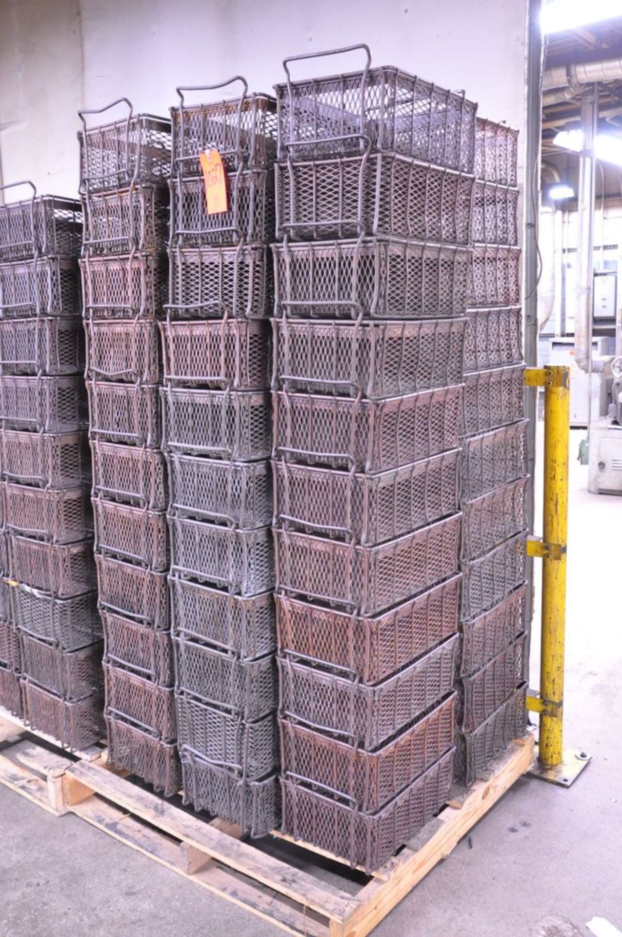 Lot - Steel Wire Baskets on (1) Pallet (Removal Cost : N/C)