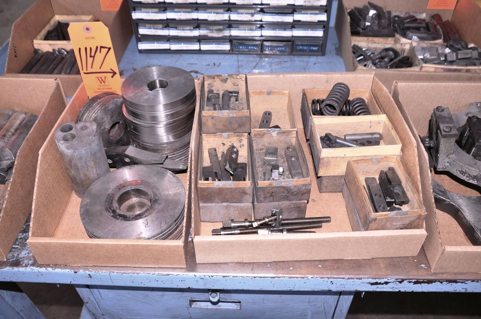 Lot - Spring Coiler Tooling and Attachments for Torin W115A in (5) Boxes (Removal Cost : N/C) - Image 2 of 2