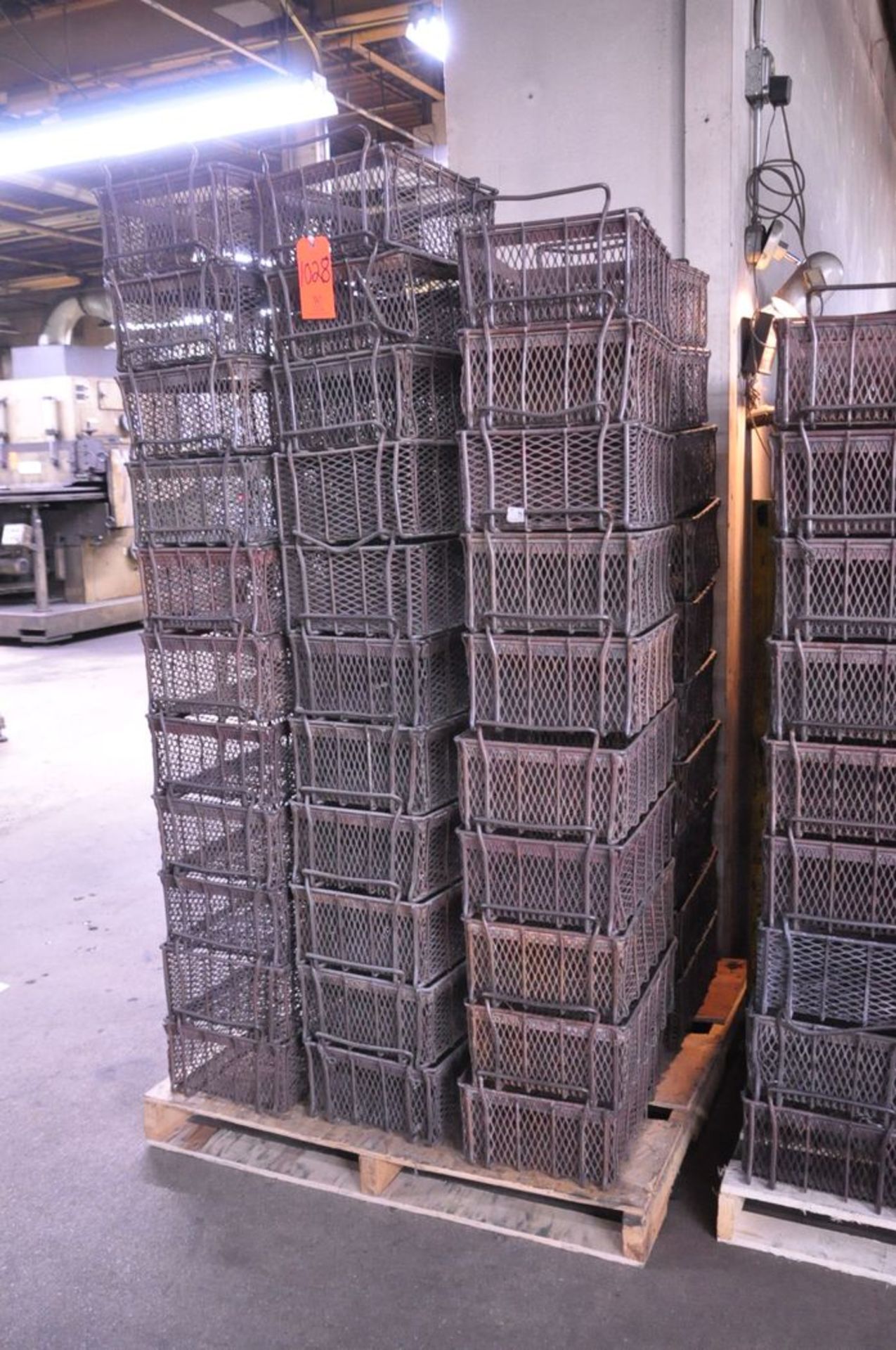 Lot - Steel Wire Baskets on (1) Pallet (Removal Cost : N/C)