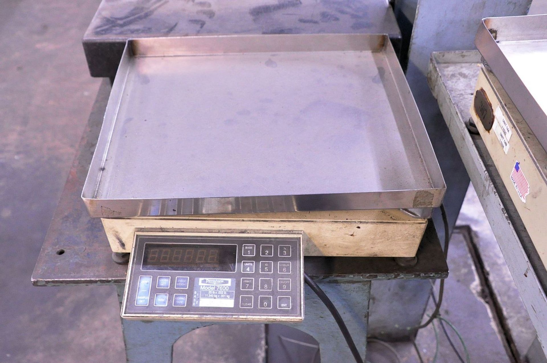 Pennsylvania 18 in. x 24 in. (approx.) Digital Bench-Top Platform Scale; with Aux. Dig. Scale with - Image 3 of 3