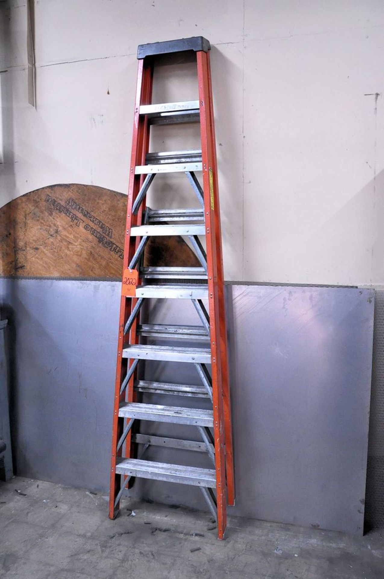 Keller 300 lb. Capacity 8 ft. Model 978 Type 1A Fiberglass Step Ladder (Removal Cost : N/C)