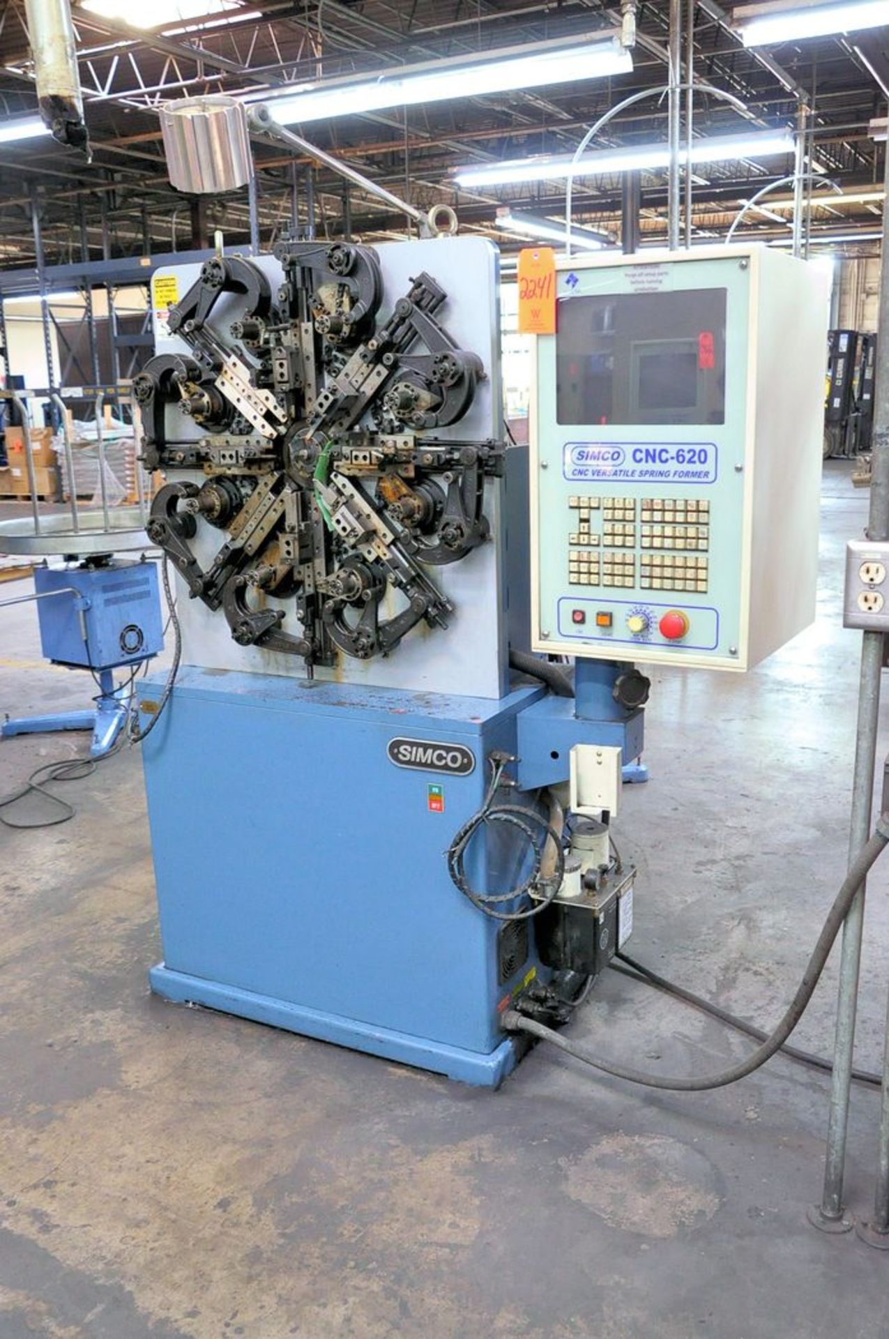 Simco 3-Axis Model CNC-620ER CNC Wire Former, S/N: 661641 (2001); with Rotary Quill, 2-Plane