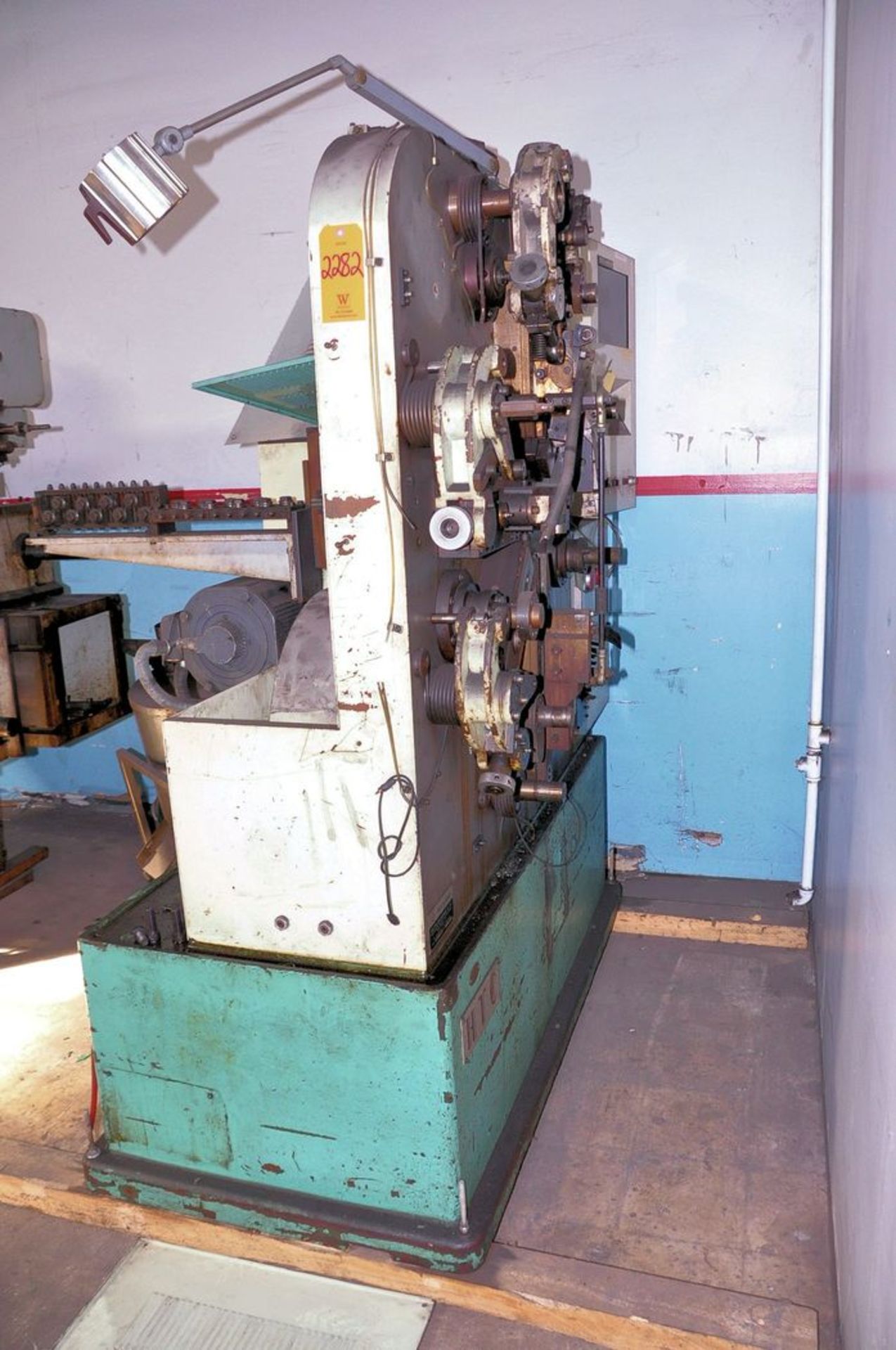 HTC Model HTC-40-CNC, 2-Axis CNC Wire Former, S/N: 954017-F; with 2-Plane Straightener (Parts