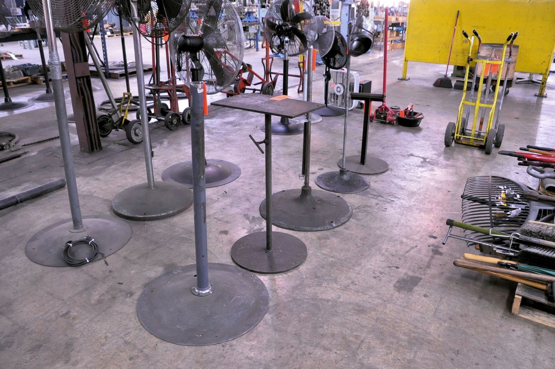 Lot - (4) Various Stands with Roller Stock Feed Stand (Removal Cost : N/C) - Image 2 of 2