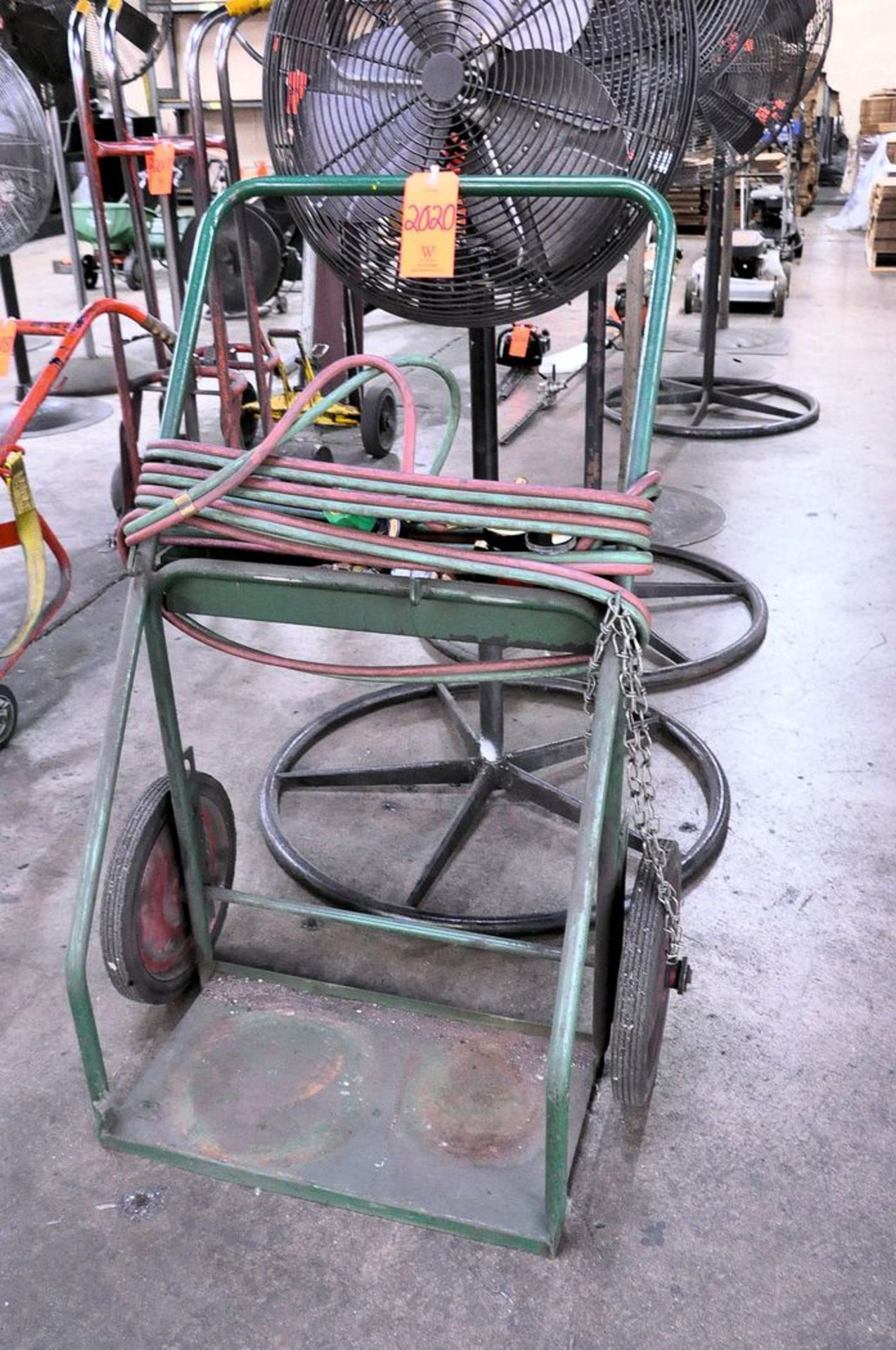 Torch Cart with Oxygen/Acetylene Hose and Torch (Removal Cost : N/C)
