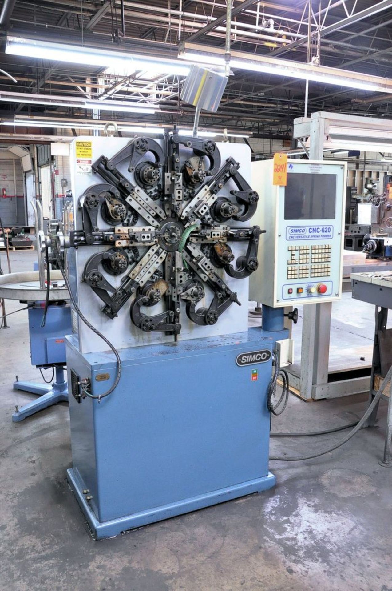 Simco 3-Axis Model CNC-620ER CNC Wire Former, S/N: 661641 (2001); with Rotary Quill, 2-Plane - Image 2 of 7