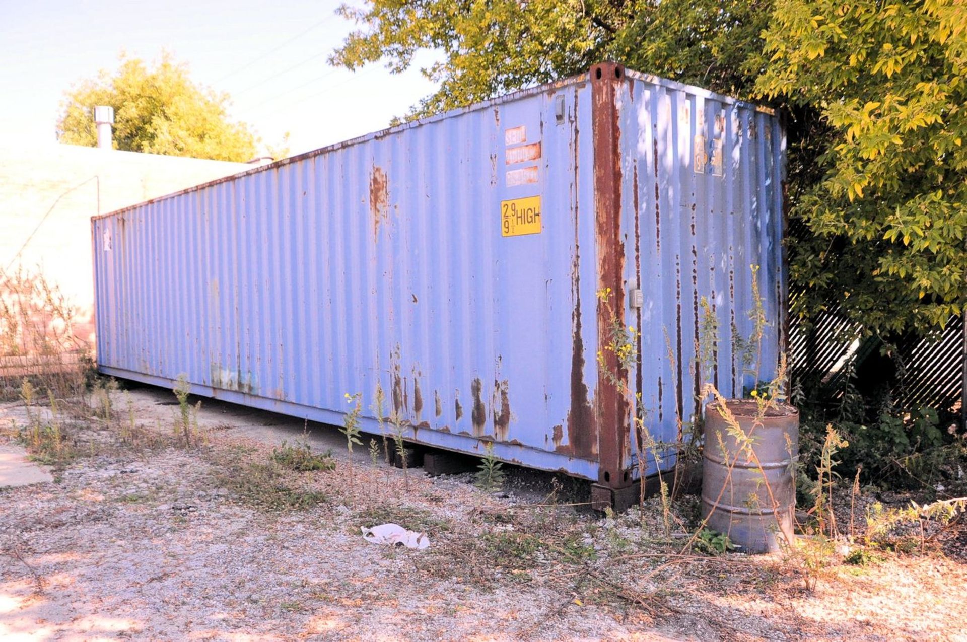 40 ft. Model ROK/010-KR Type HSM-731 Shipping/Storage Container, S/N: HSMF-96420 (1991); 40 ft. long - Image 2 of 5