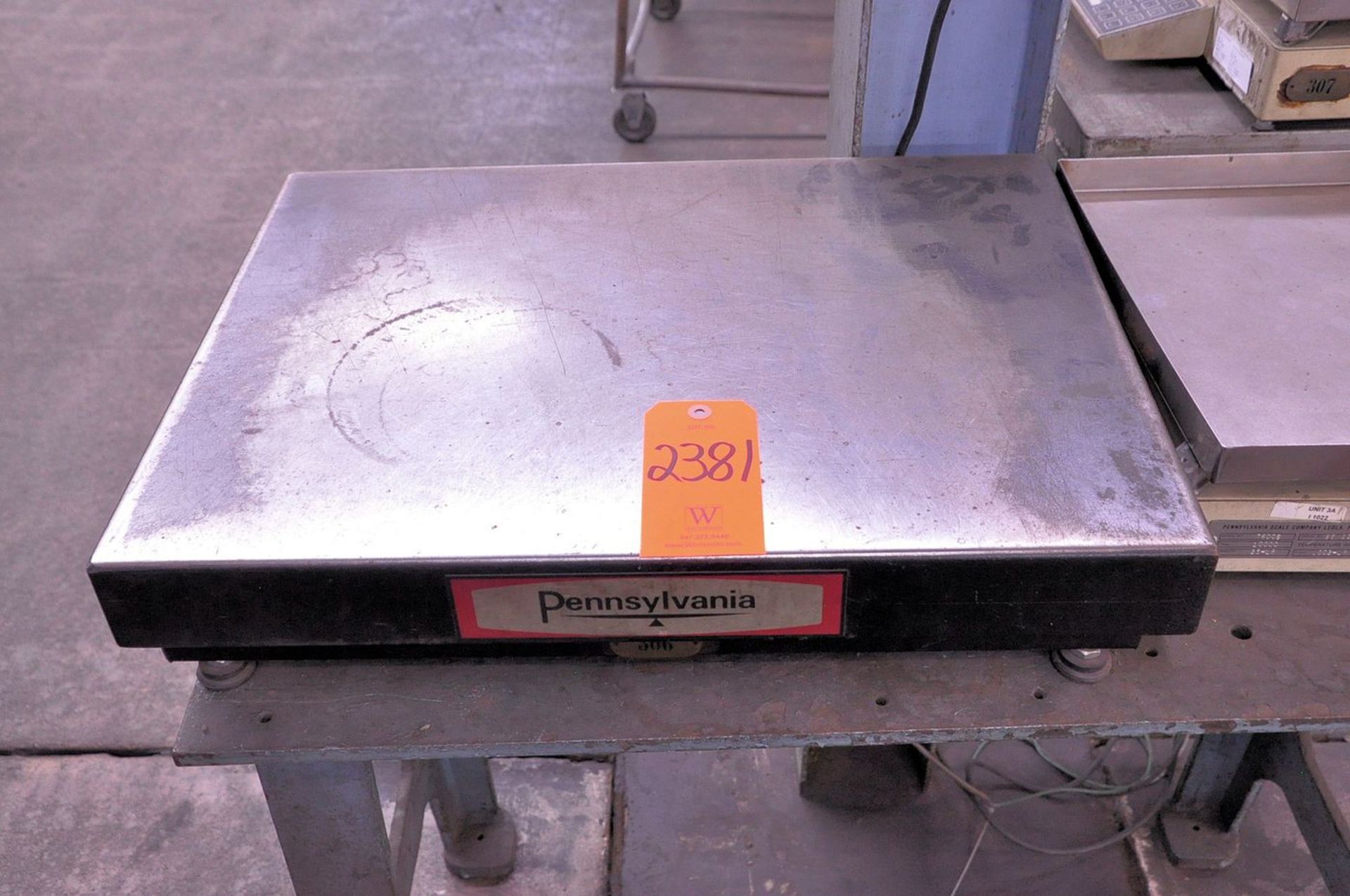 Pennsylvania 18 in. x 24 in. (approx.) Digital Bench-Top Platform Scale; with Aux. Dig. Scale with - Image 2 of 3