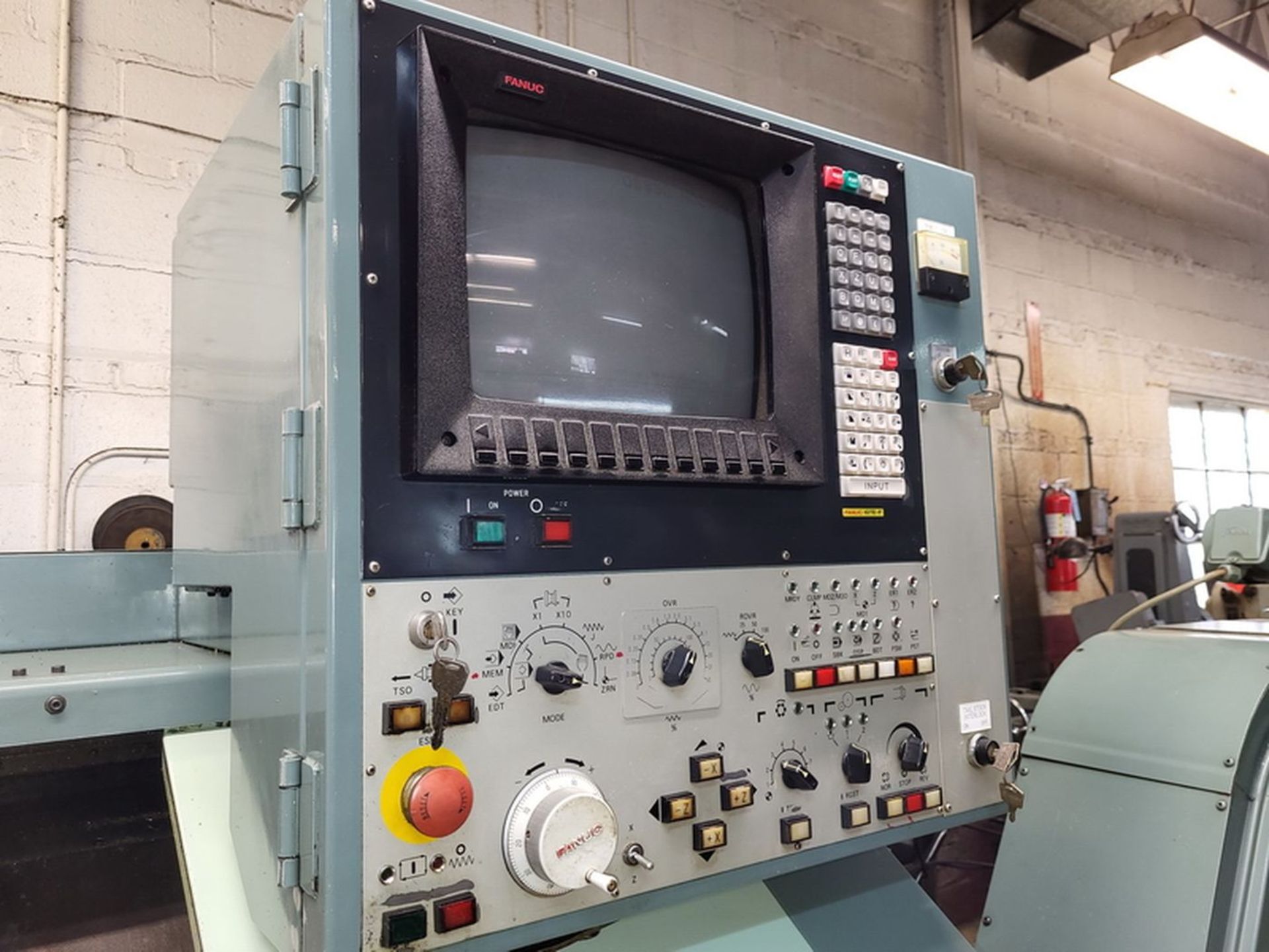 Mori Seiki Model AL-2ATM CNC Lathe, S/N: 937; with 8-Position Turret, Collet Chuck, Tool Setter, - Image 7 of 13