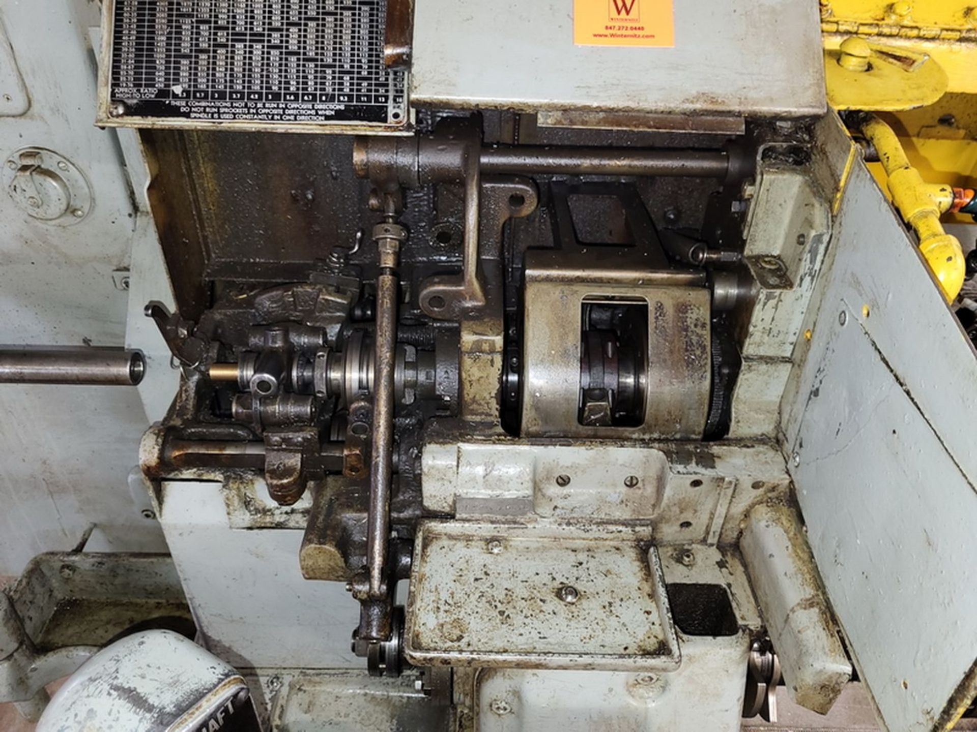 Brown & Sharpe No. 00 Square Base Push Button Automatic Screw Machine, S/N: 542-00-5576; 1/2 in. - Image 7 of 8