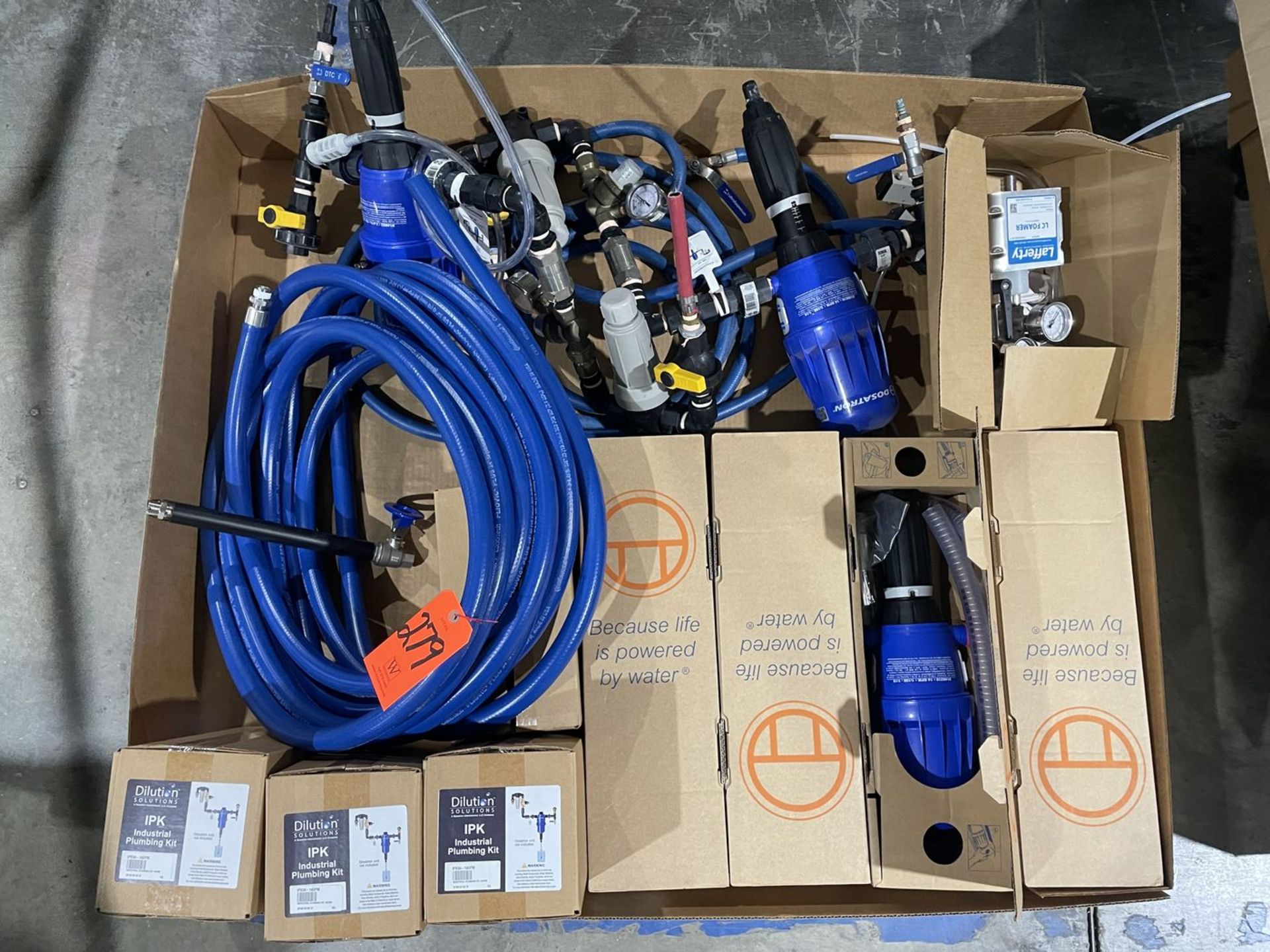 Lot - Pallet to Include: (3) Dilution IPK Industrial Plumbing Kits, (6) Dosatron 14 GPM Industrial - Image 2 of 3