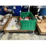 Lot - Pallet to Include: Drum Plugs and Misc. Plastic Fittings (Removal Cost : $75)