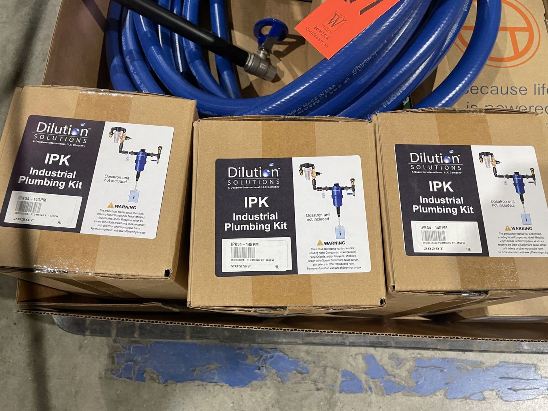 Lot - Pallet to Include: (3) Dilution IPK Industrial Plumbing Kits, (6) Dosatron 14 GPM Industrial - Image 3 of 3