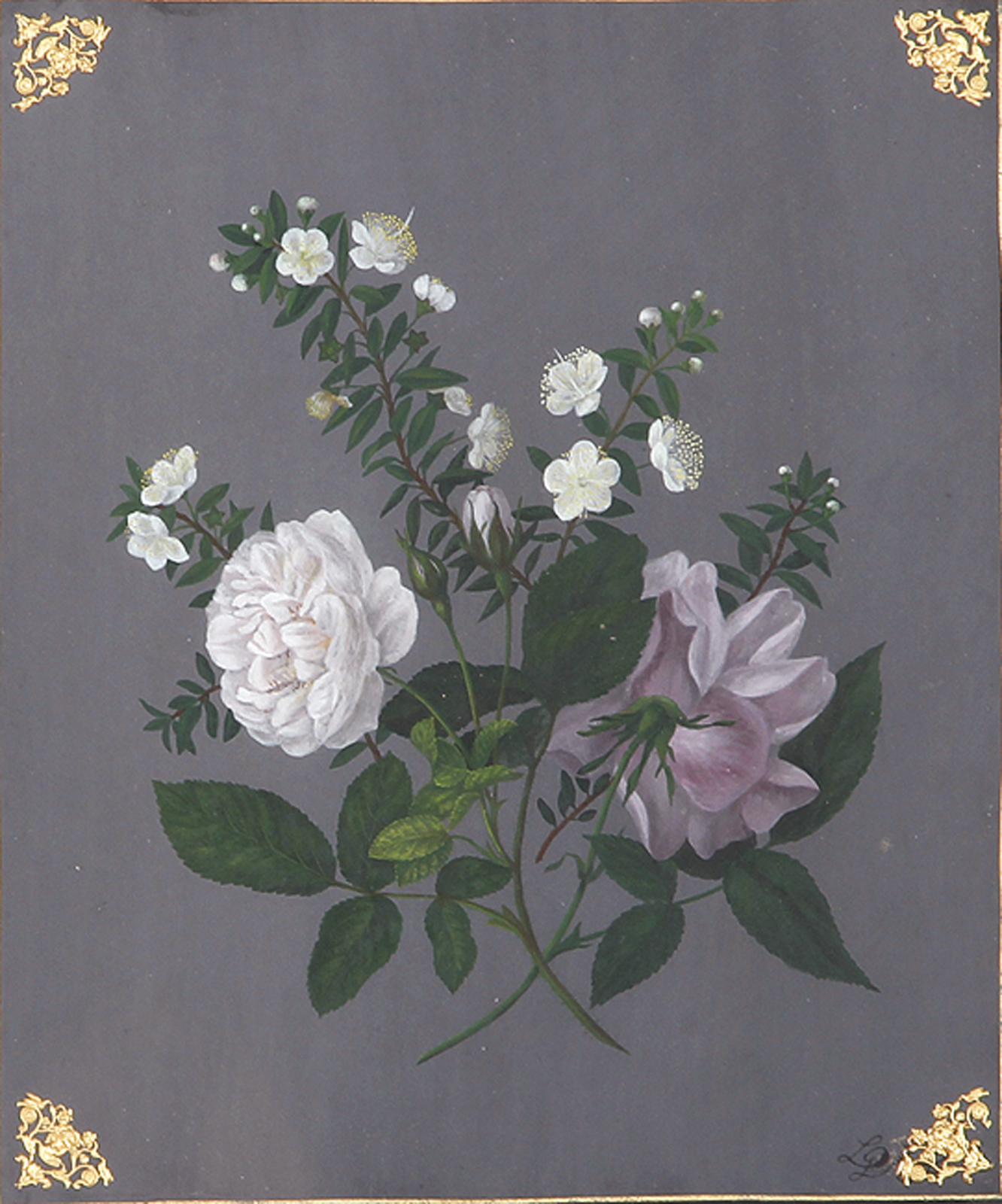 LUISE DOROTHEA ELISABETH GRIMM, geb. BERGER: Blumenstilleben.