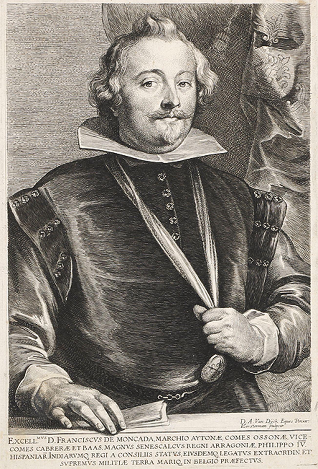 ANTON VAN DYCK: Francisco de Moncada, Marqués de Aytona.