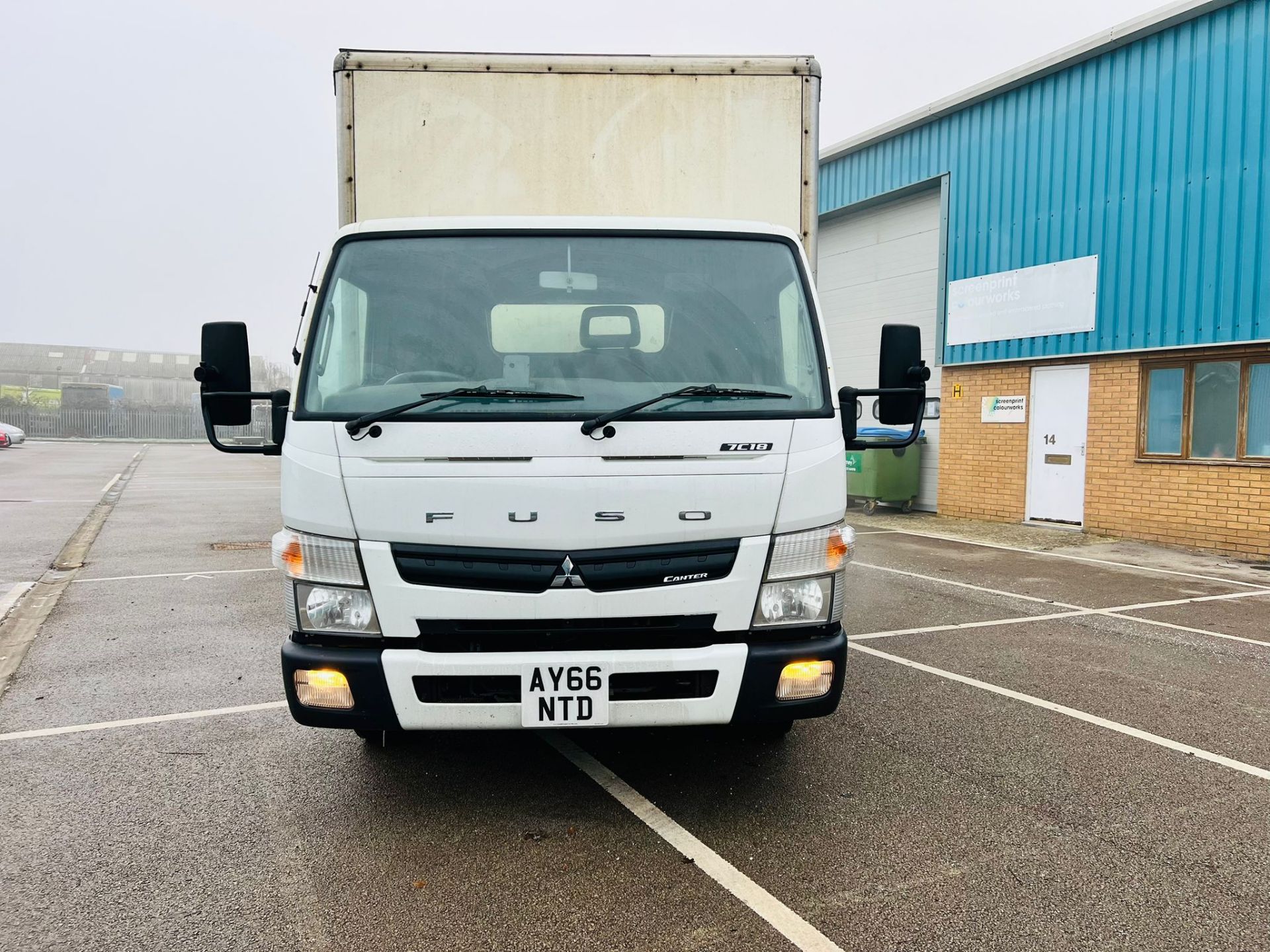 Mitsubishi Fuso Canter 7C15 3.0 TD - 7.5Tonne LWB Curtainsider - 2017 Model - Euro 6 - 18ft Body - Image 4 of 16