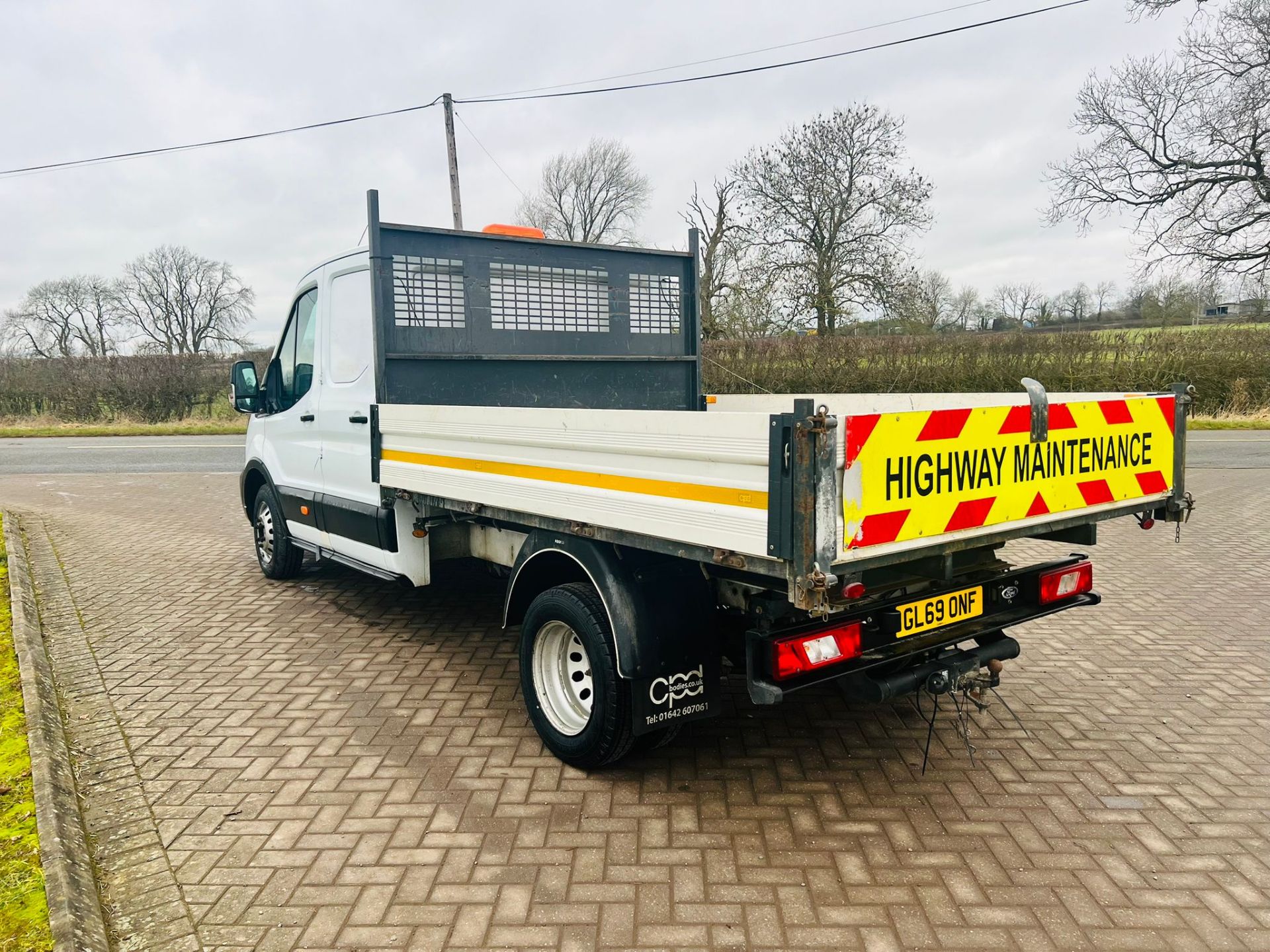 Ford Transit 350 L3 H1 2.0 TDCI Double Cab Tipper 2020 Year - Euro 6 - 1 Owner-SH Print - 57K Only - Image 7 of 20