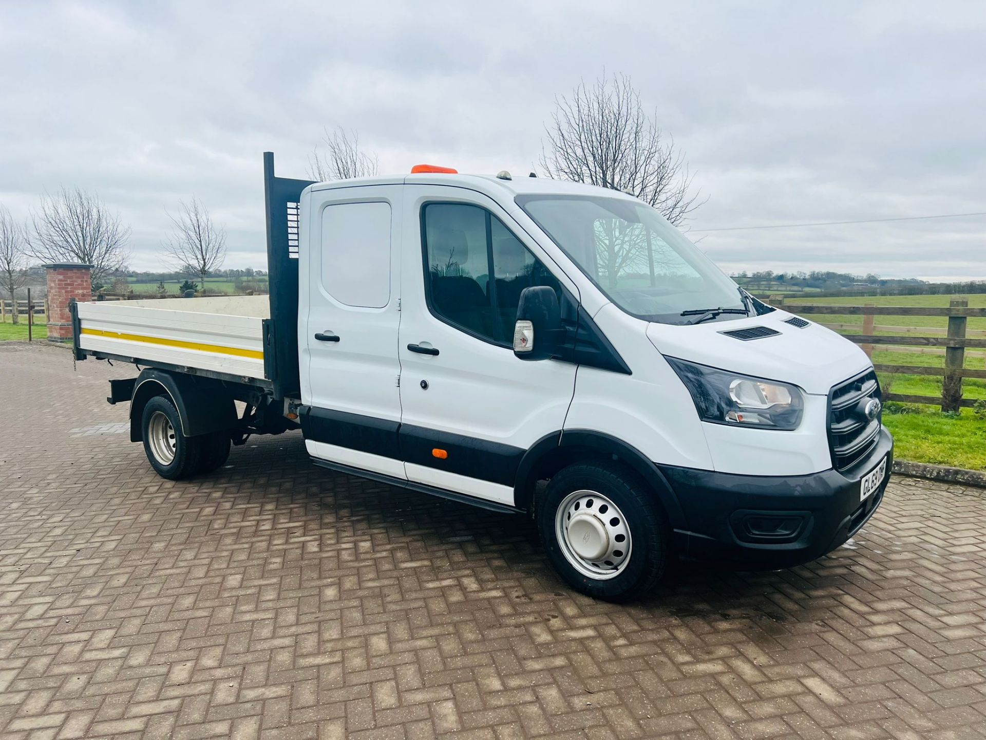 Ford Transit 350 L3 H1 2.0 TDCI Double Cab Tipper 2020 Year - Euro 6 - 1 Owner-SH Print - 57K Only - Image 2 of 20