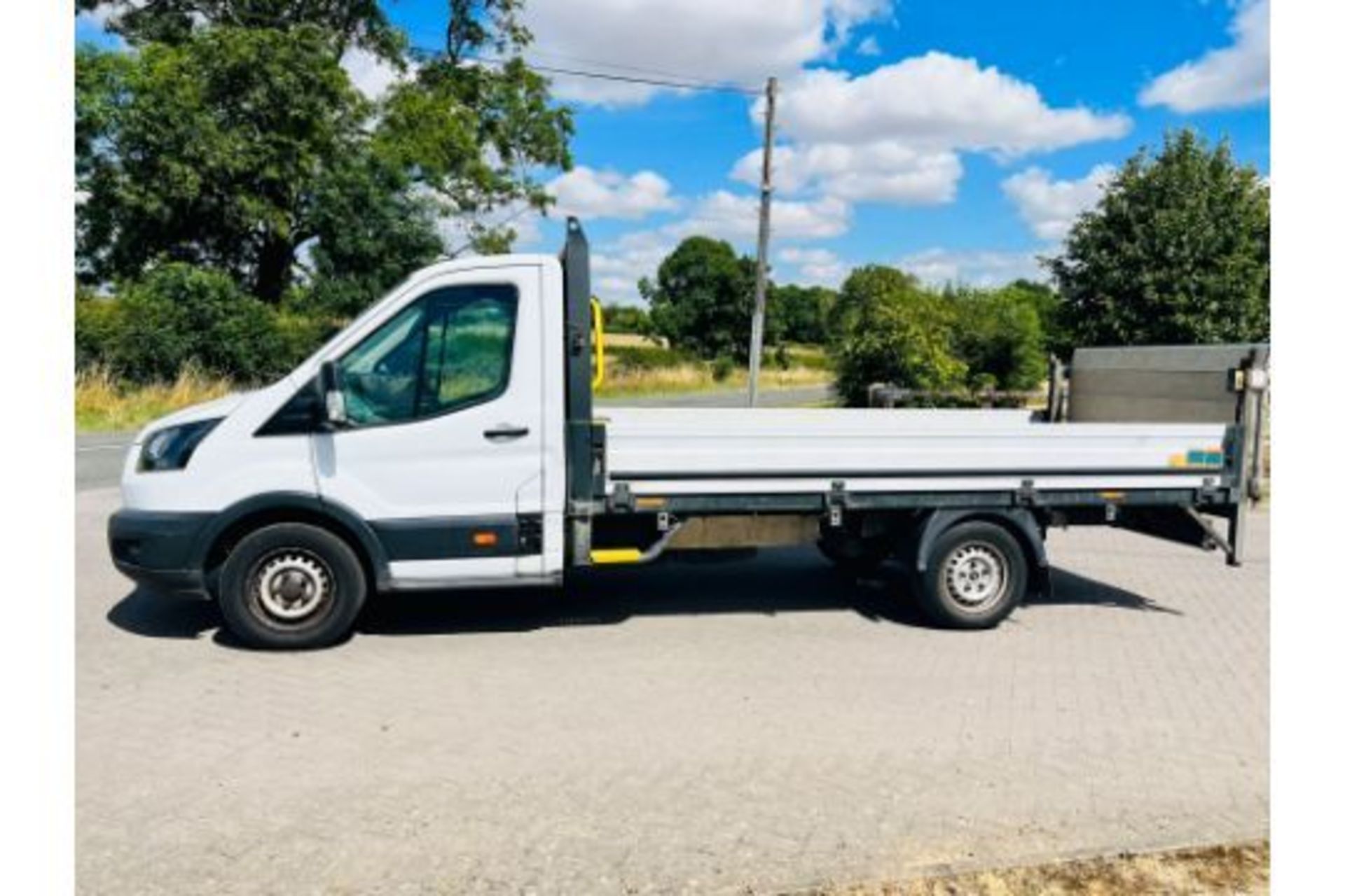 (RESERVE MET) FORD TRANSIT 2.0TDCI "130BHP" 14 FT ALLOY DROPSIDE TRUCK -2018 - 18 Reg - Image 4 of 20