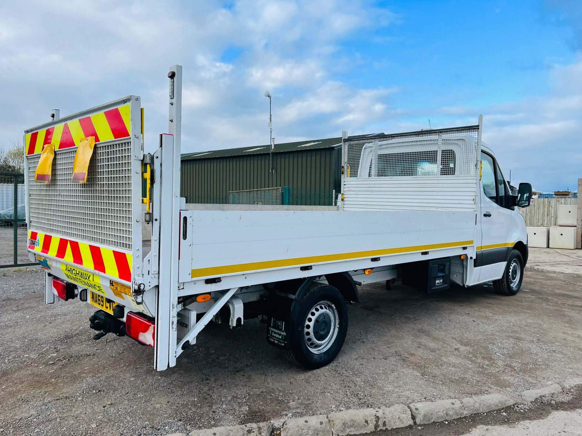 Mercedes Benz Sprinter 314CDI "AUTO 7G-TRONIC "LWB DROPSIDE WITH TAIL-LIFT" (2020 REG) - 94K only - Image 5 of 13