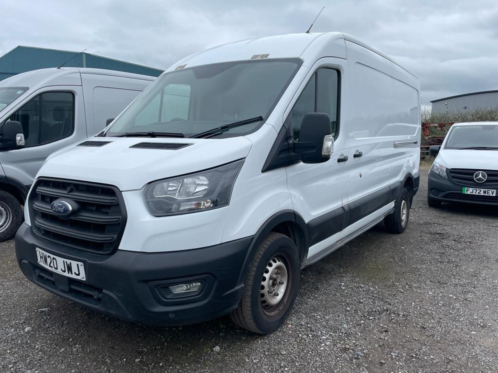 (RESERVE MET)Ford Transit 2.0 TDCI (130) "Leader" LWB 20 Reg - New Shape - Air Con - 1 Owner -