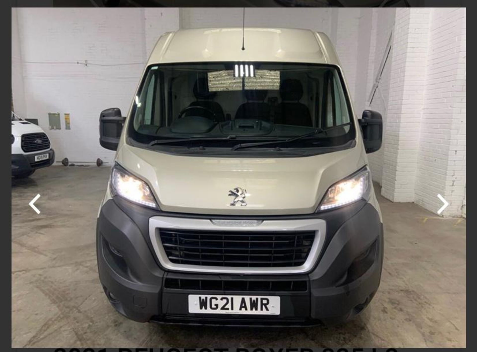 PEUGEOT BOXER ASPHALT 2.2HDI 140 L3H2 LWB (2021 21 Reg) AIR CON- SAT NAV- EURO 6OA - 55,000 MILES - Image 2 of 12