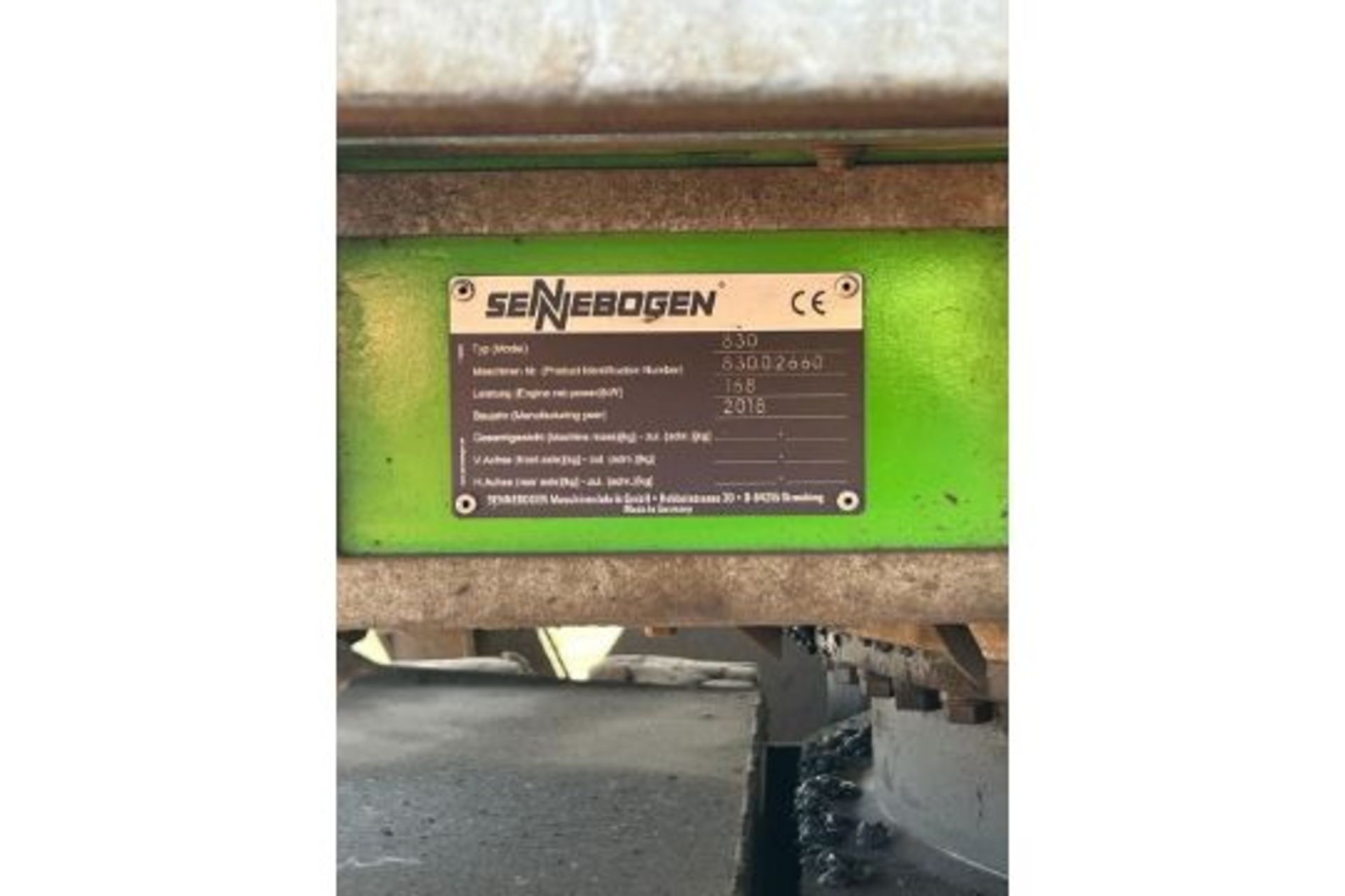 SENNEBOGEN 830E MOBILE WASTE HANDLER / Scrap Processing / Demolition Equipment - 2018 - 8133 HOURS - Image 4 of 4