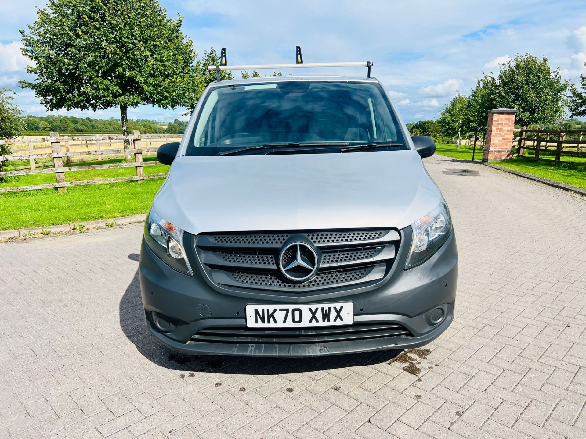 Mercedes Vito 114 CDI Progressive LWB - 2021 Model - Euro 6 - Silver - SH Print - 53K Only!!! - Image 2 of 24