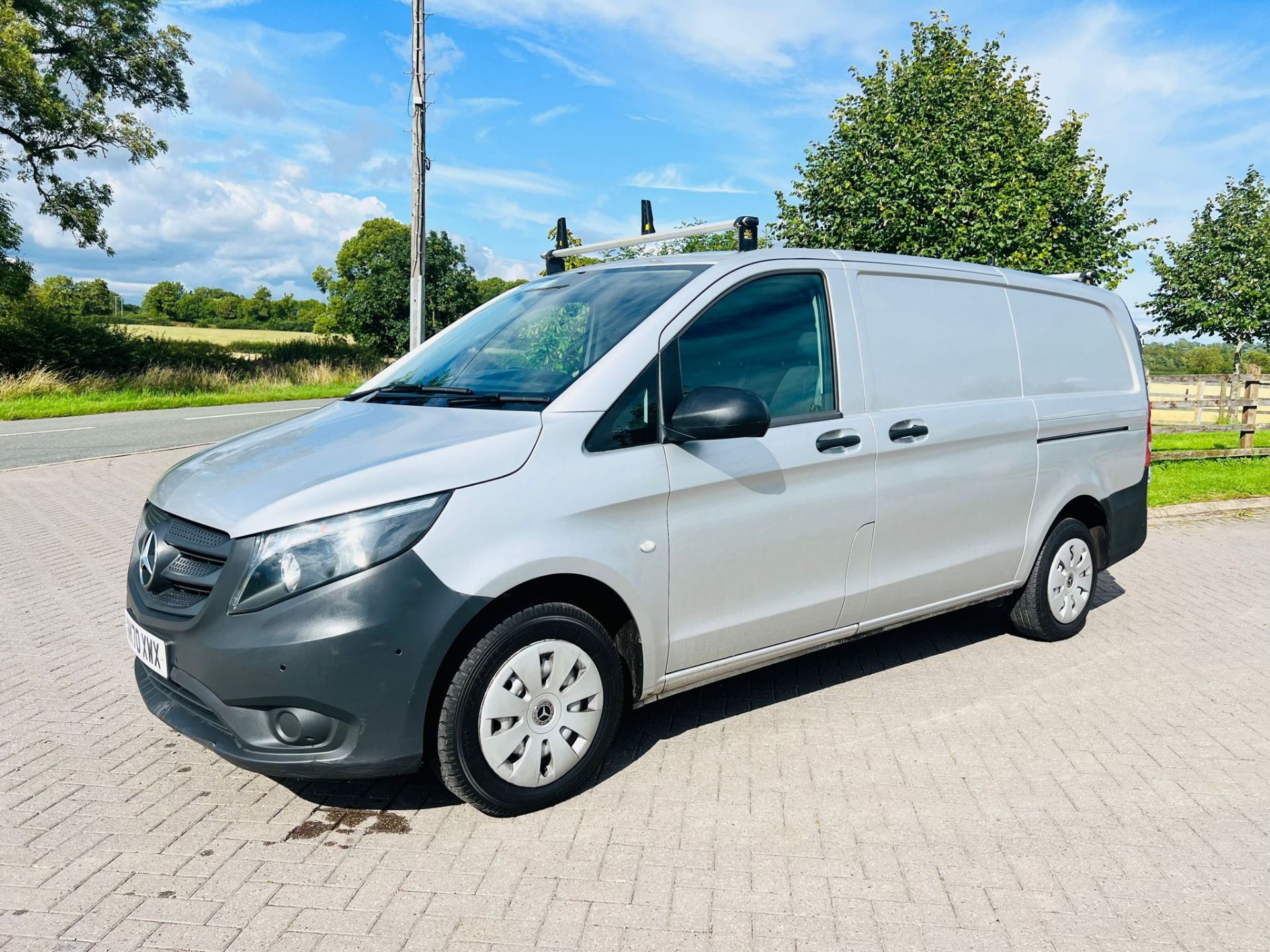 Mercedes Vito 114 CDI Progressive LWB - 2021 Model - Euro 6 - Silver - SH Print - 53K Only!!!