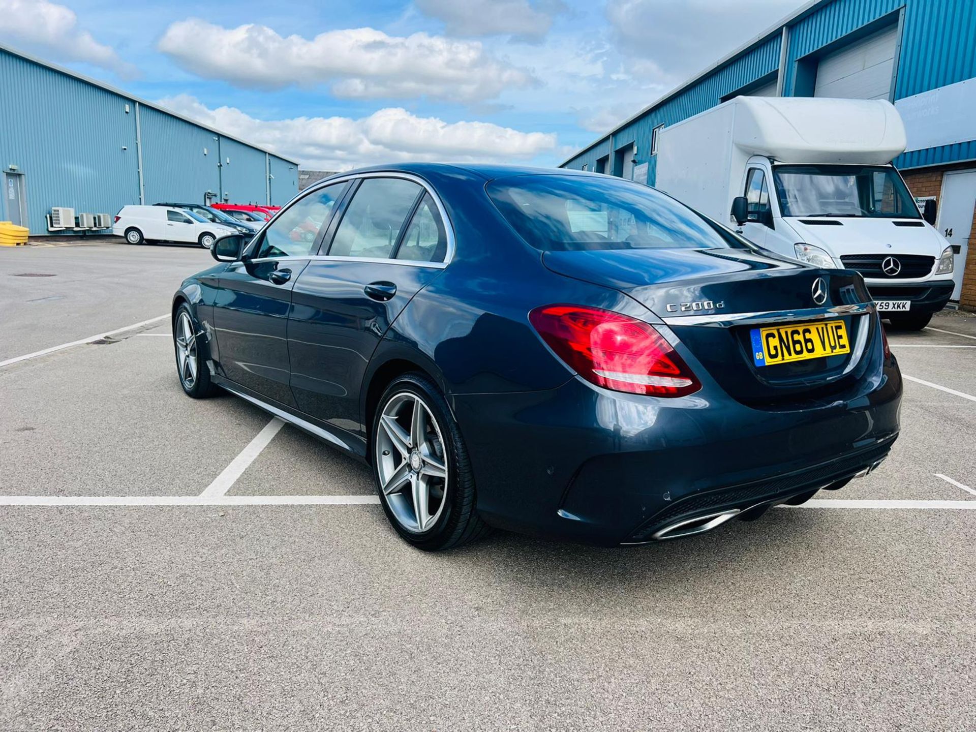 Mercedes C200D " AMG LINE " Saloon "Auto" 2017 Model - Reversing Cam- Air Con - Euro 6 - NO VAT - Image 4 of 26