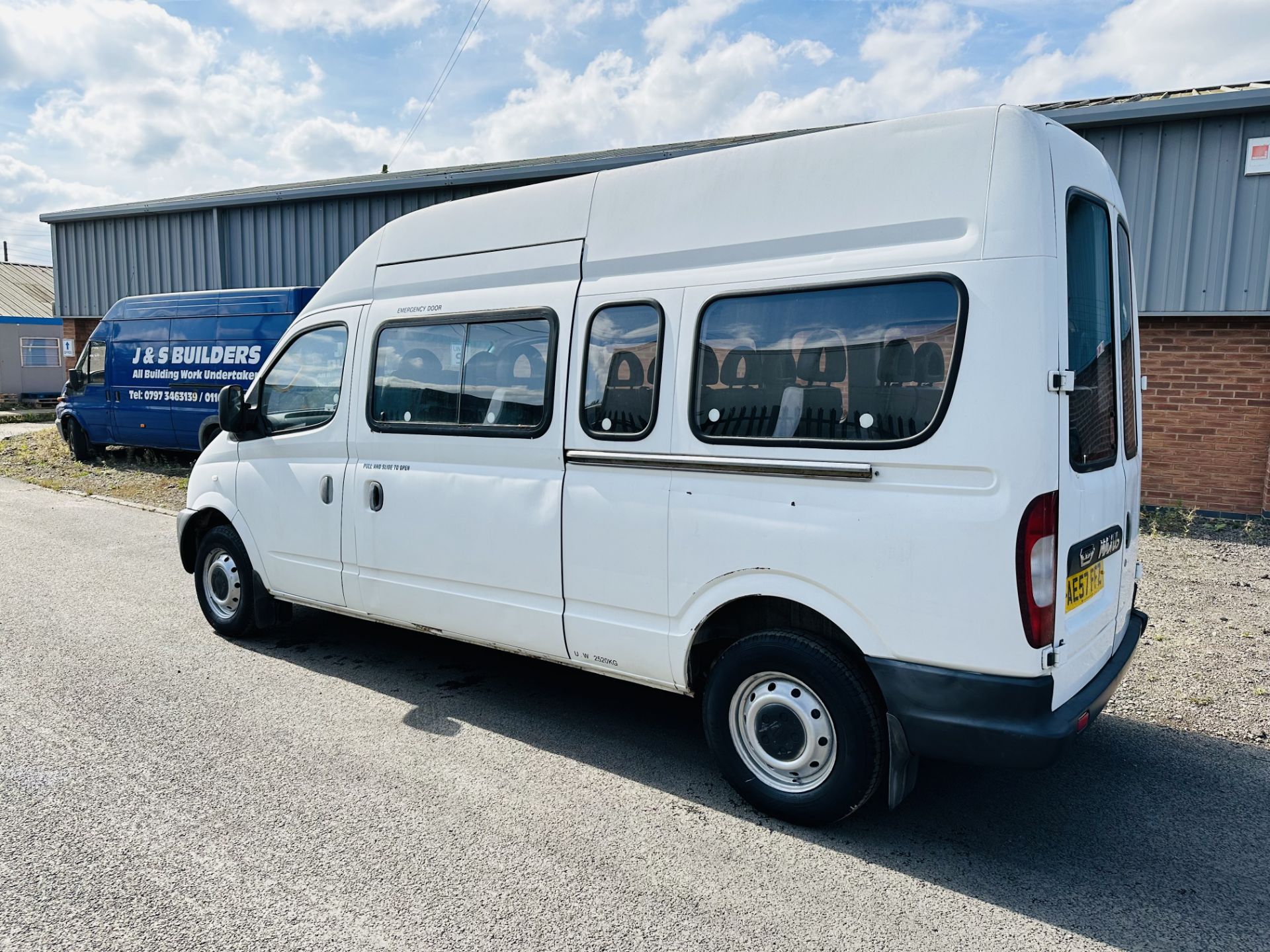 LDV MAXUS 2.5 TURBO DIESEL120 "LWB 17 SEATER MINIBUS" 2008 Reg - Low Miles - - Image 7 of 19