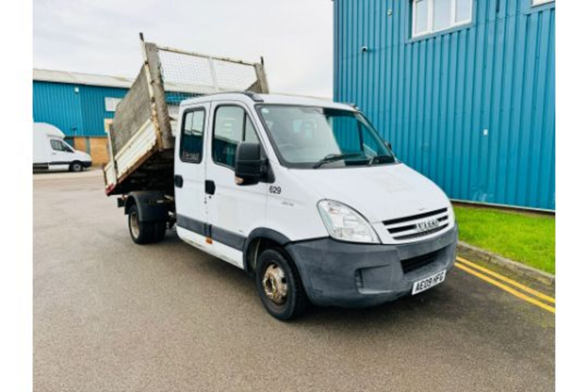 (RESERVE MET)Iveco Daily 2.3 TD 35C13 Double Cab Tipper - 2009 09 Reg - TRW - 7 Seater - 98k