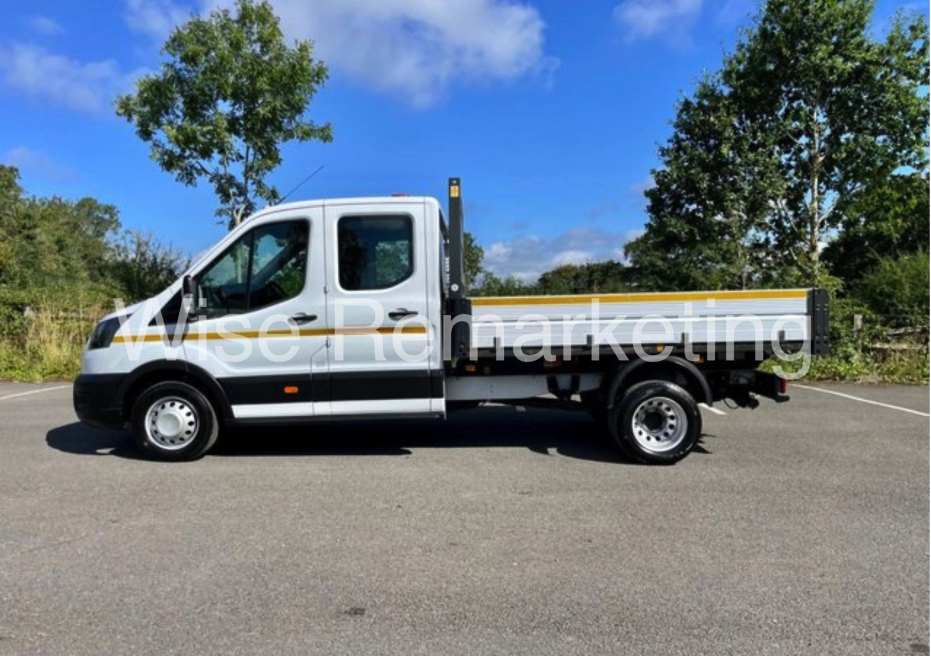 (RESERVE MET)FORD TRANSIT 130 T350 *LWB DOUBLE CAB TIPPER SIZE TRUCK* (2019 - EURO 6) 2.0 TDCI - Image 4 of 9