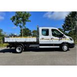 (RESERVE MET)FORD TRANSIT 130 T350 *LWB DOUBLE CAB TIPPER SIZE TRUCK* (2019 - EURO 6) 2.0 TDCI