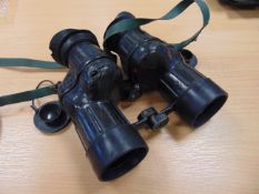 V.Nice British Army issue Avimo 7 x 62 Self Focusing Binos clw graticule strap and filters