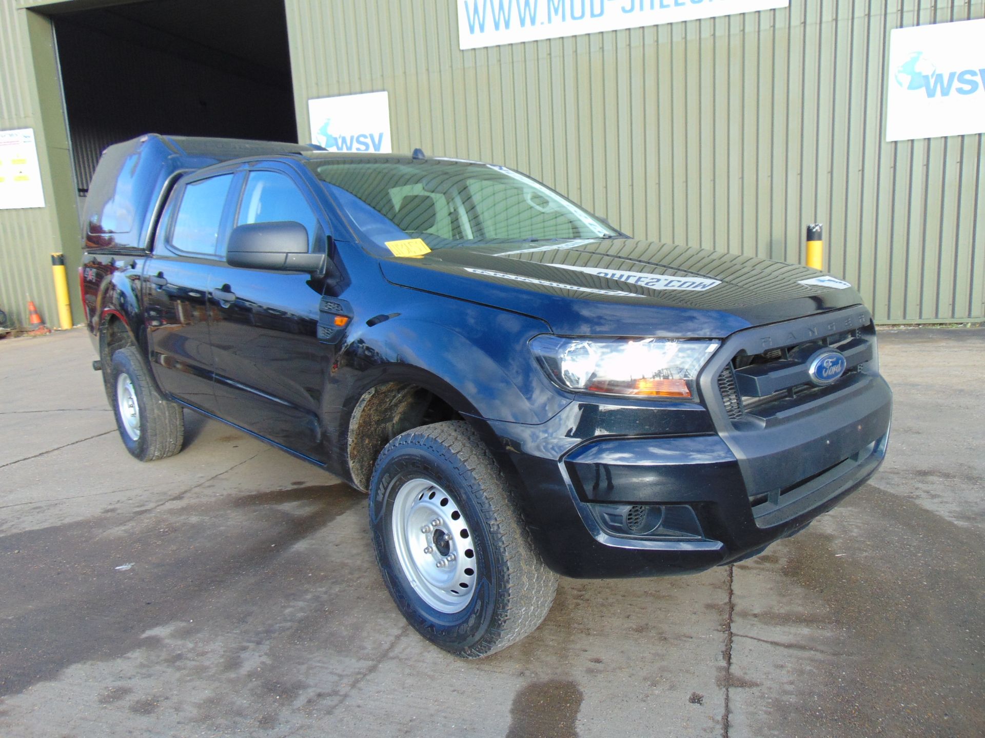 UK MoD 2017 Ford Ranger 2.2 6 Speed Double Cab ONLY 96,687 Miles!