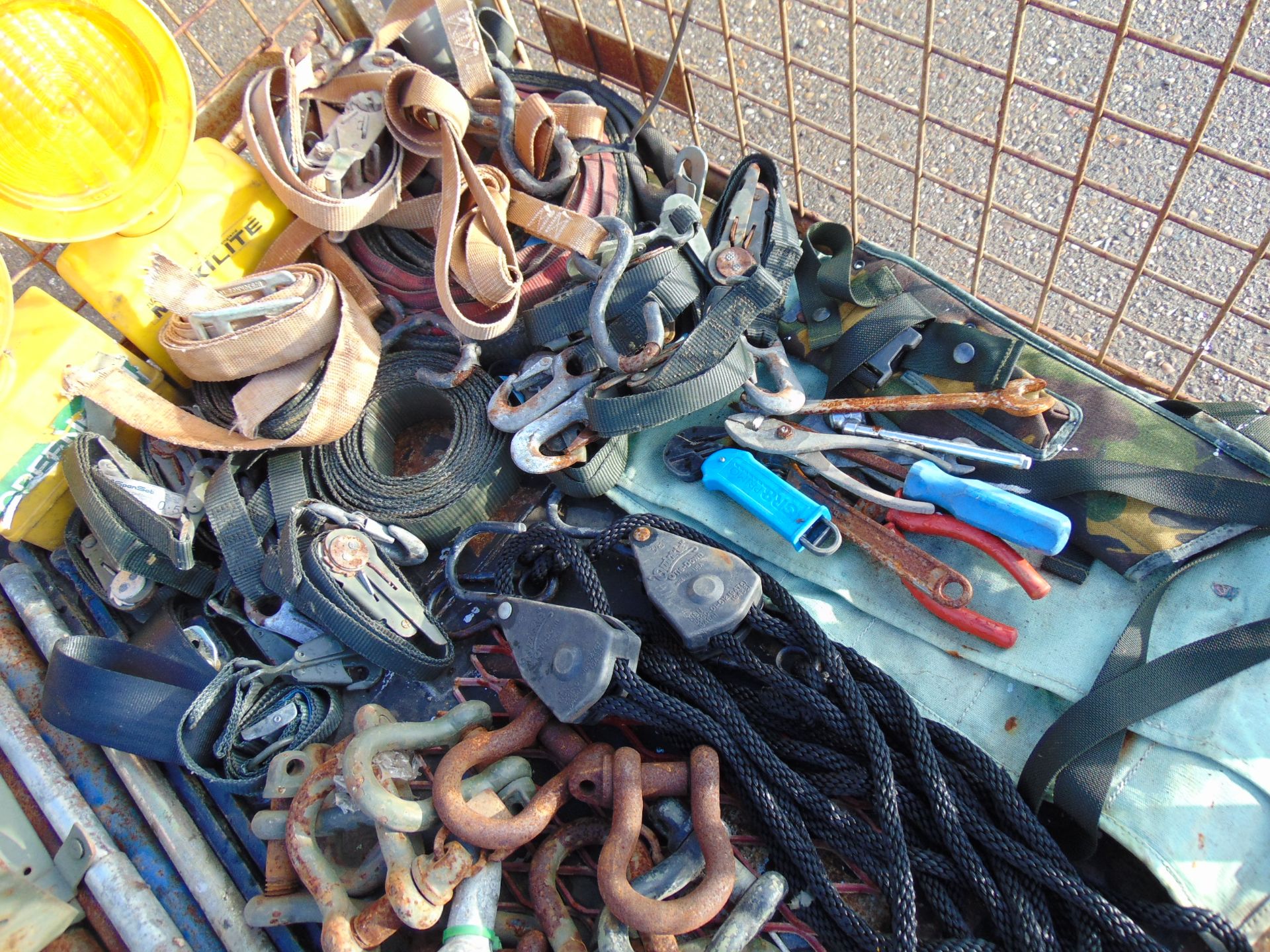 Chains, Shackles, Tools, Strop etc - Image 5 of 7