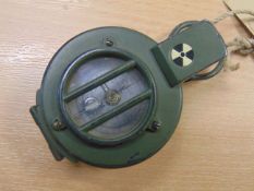 FRANCIS BAKER M88 PRISMATIC COMPASS IN MILS BRITISH ARMY ISSUE
