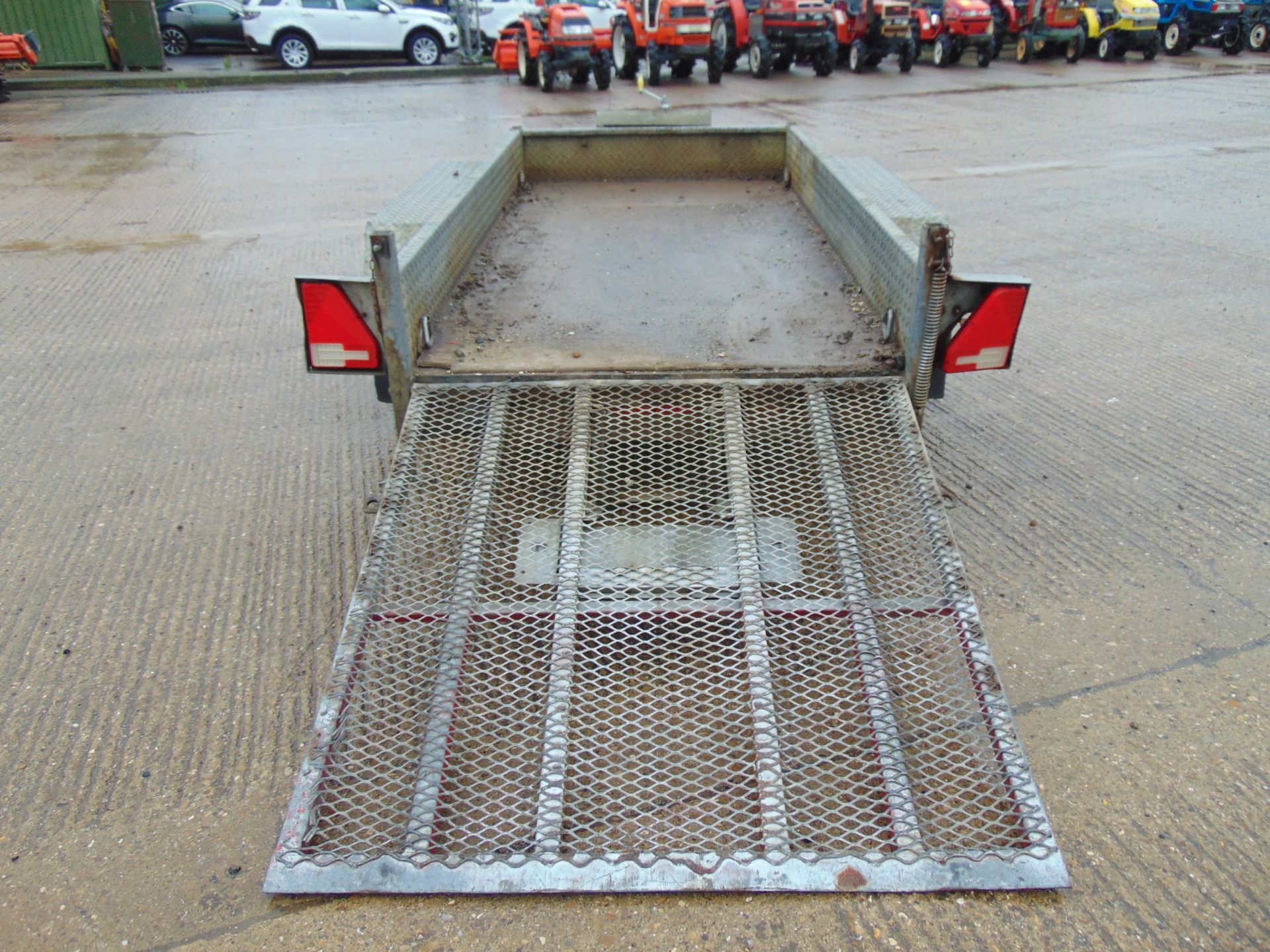 Indespension 2.7 Tonne Twin Axle Plant Trailer c/w Ramps - Image 11 of 15