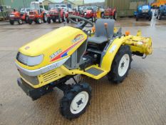 Iseki Piccoro TC11 Diesel 4WD Compact Tractor c/w Rotovator ONLY 98 HOURS!