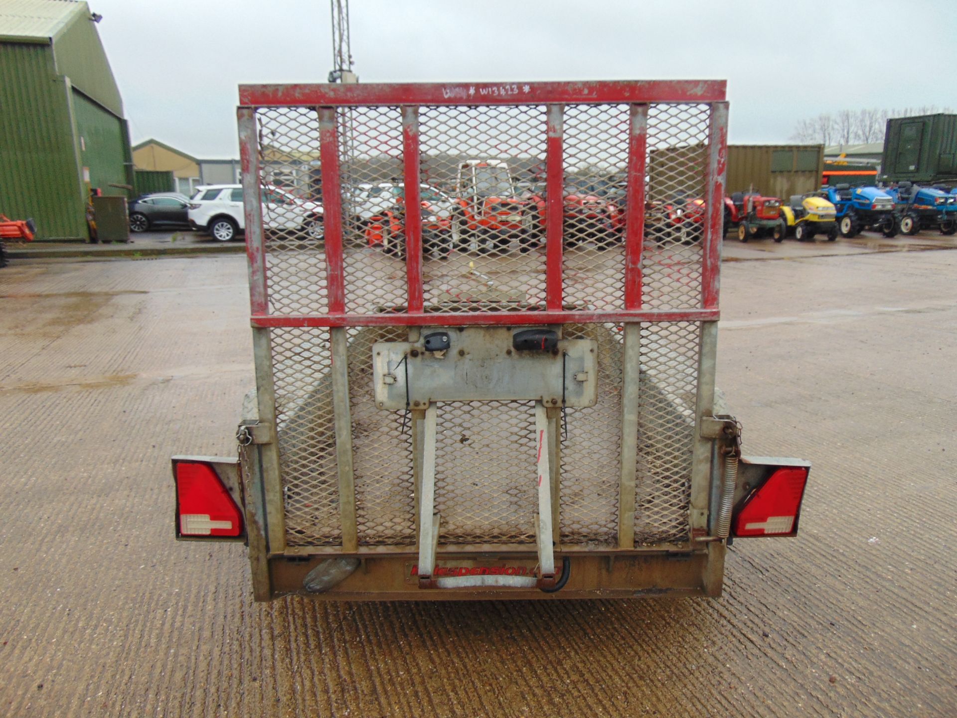 Indespension 2.7 Tonne Twin Axle Plant Trailer c/w Ramps - Image 7 of 15