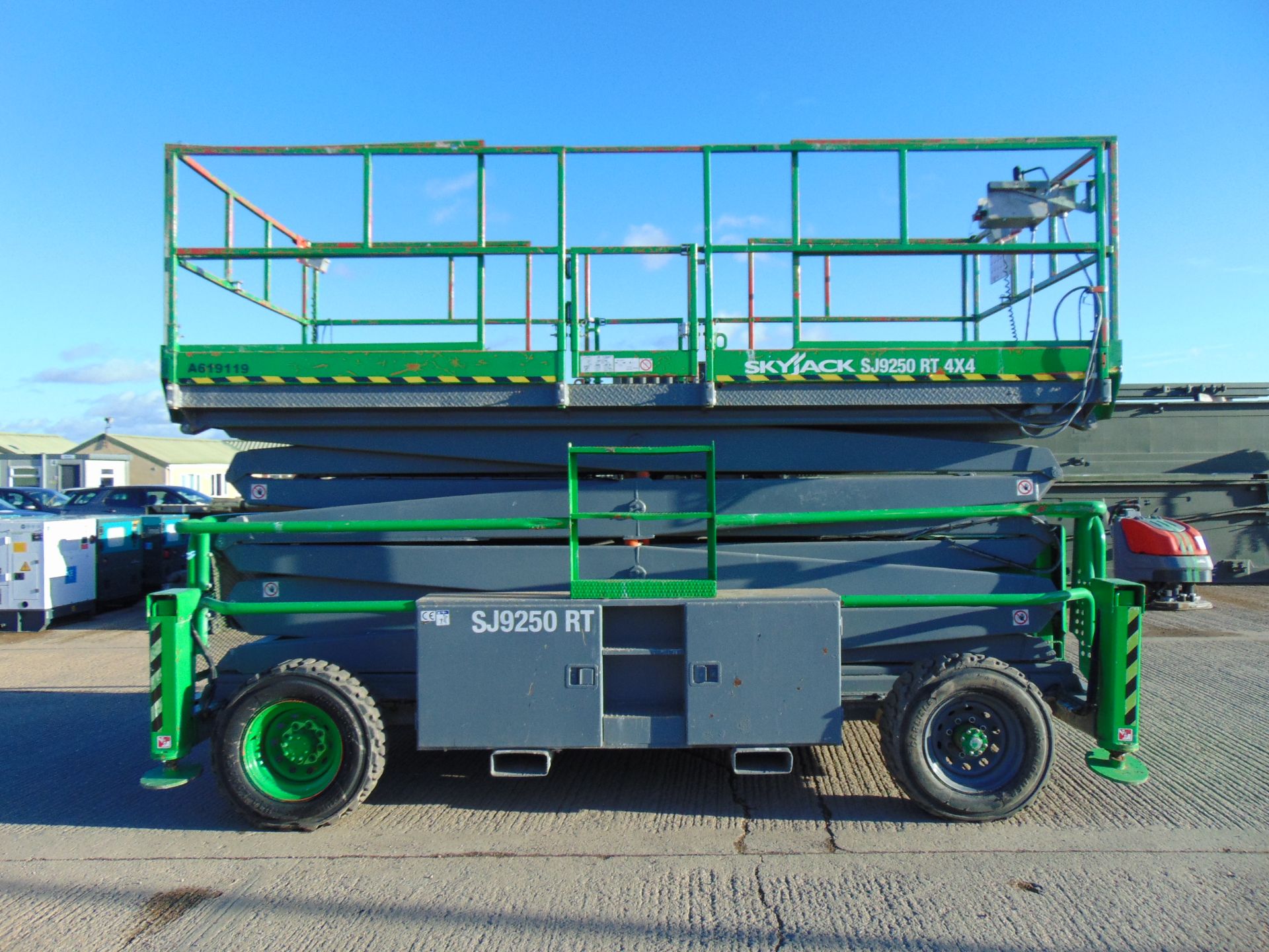 SkyJack SJ9250 Diesel Scissor Lift - Image 4 of 27