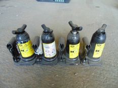 4 x Land Rover 2000Kg Hydraulic Jacks