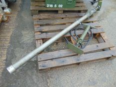 Racal 12m Antenna mast C/W Hand Pump