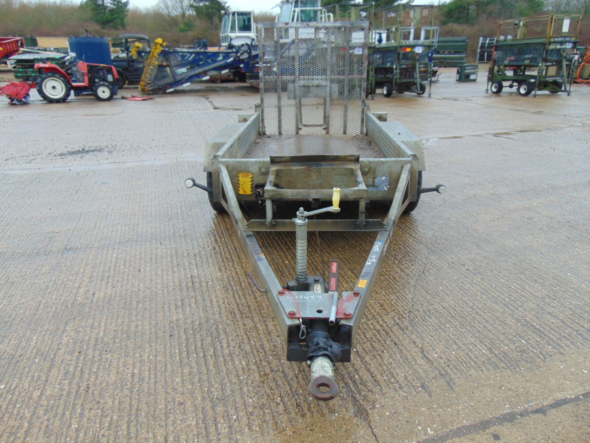 Indespension 2.7 Tonne Twin Axle Plant Trailer c/w Ramps - Image 2 of 15