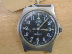RARE CWC 0552 ROYAL/ MARINES ISSUE SERVICE WATCH DATE 1990 ** GULF WAR l** NATO MARKS