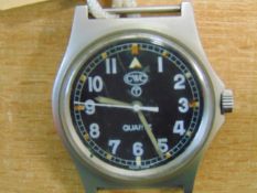 RARE CWC 0552 ROYAL/ MARINES ISSUE SERVICE WATCH DATE 1990 ** GULF WAR I ** NATO MARKS